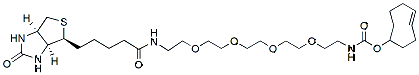 Molecular structure of the compound: TCO-PEG4-biotin
