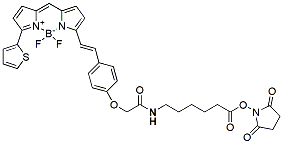 Molecular structure of the compound: BDP 630/650 NHS ester