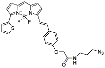Molecular structure of the compound: BDP 630/650 azide