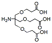Molecular structure of the compound: Amino-Tri-(carboxyethoxymethyl)-methane