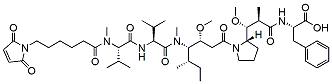 Molecular structure of the compound: MC-MMAF