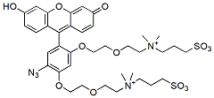 Molecular structure of the compound: CalFluor 488 Azide