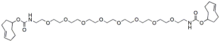 Molecular structure of the compound: TCO-PEG8-TCO