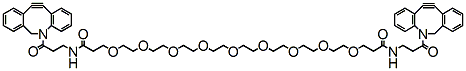 Molecular structure of the compound: DBCO-PEG9-DBCO