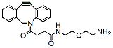 Molecular structure of the compound: DBCO-PEG1-amine TFA salt