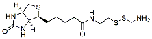 Molecular structure of the compound: Biotin-SS-Amine HCl Salt