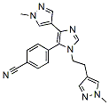 Molecular structure of the compound BP-25348