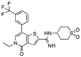 Molecular structure of the compound BP-25356