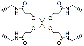 Molecular structure of the compound: Tetra(3-methoxy-N-(prop-2-ynyl)propanamide) Methane