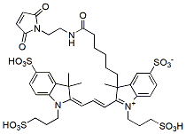 Molecular structure of the compound: BP Fluor 555 Maleimide