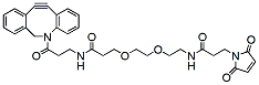 Molecular structure of the compound: DBCO-PEG2-Maleimide
