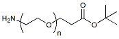 Molecular structure of the compound: Amino-PEG-t-butyl ester, MW 1,000