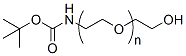 Molecular structure of the compound: t-Boc-N-amido-PEG-OH, MW 2,000