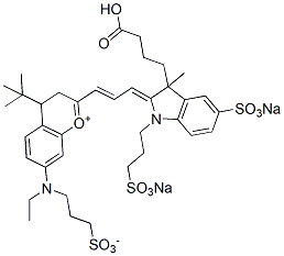 Molecular structure of the compound: BP Light 680 carboxylic acid