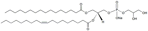 Molecular structure of the compound: POPG