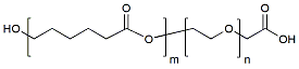 Molecular structure of the compound: PCL(1k)-PEG(1k)-COOH