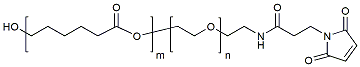 Molecular structure of the compound: PCL(2k)-PEG(1k)-MAL