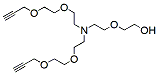 Molecular structure of the compound: N-(alcohol-PEG2)-N-bis(PEG2-propargyl)
