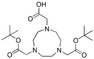 Molecular structure of the compound: 2-(4,7-Bis(2-(tert-butoxy)-2-oxoethyl)-1,4,7-triazonan-1-yl)acetic acid