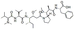 Molecular structure of the compound: Auristatin F