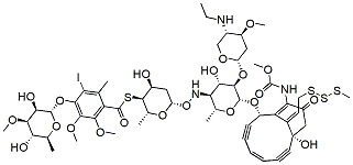 Molecular structure of the compound: Calicheamicin gamma1