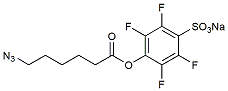 Molecular structure of the compound: 6-Azidohexanoic Acid STP Ester