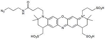 Molecular structure of the compound: MB 660R Azide