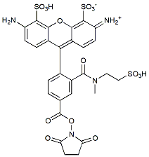 Molecular structure of the compound: MB 488 NHS ester