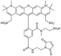 Molecular structure of the compound: MB 594 Maleimide