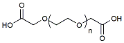 Molecular structure of the compound: PEG-bis-CH2CO2H, MW 20,000