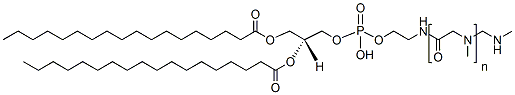 Molecular structure of the compound: DSPE-polysarcosine66