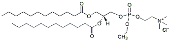 Molecular structure of the compound: 12:0 EPC (Cl Salt)