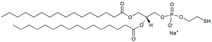 Molecular structure of the compound: 16:0 Ptd Thioethanol