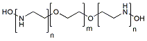 Molecular structure of the compound: PEI(1k)-PEG(1k)-PEI(1k)