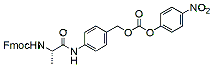 Molecular structure of the compound: Fmoc-Ala-PAB-PNP