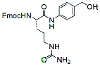 Molecular structure of the compound: Fmoc-Cit-PAB-OH