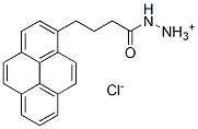Molecular structure of the compound: Pyrene hydrazide