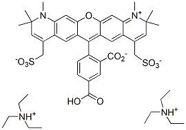 Molecular structure of the compound: BP Fluor 594 carboxylic acid