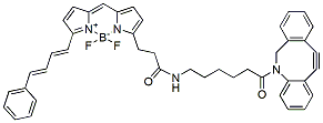 Molecular structure of the compound: BDP 581/591 DBCO