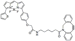 Molecular structure of the compound: BDP TR DBCO