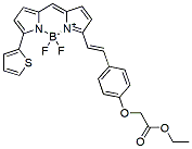 Molecular structure of the compound: BDP 630/650 lipid stain