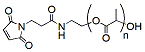 Molecular structure of the compound: Mal-PLLA-OH, MW 10,000