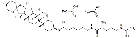 Molecular structure of the compound: Dios-Arg (trifluoroacetate salt)