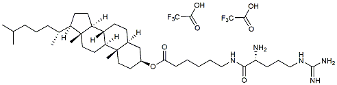 Molecular structure of the compound: 2H-Cho-Arg (trifluoroacetate salt)