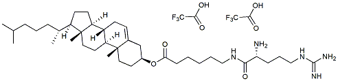 Molecular structure of the compound: Cho-Arg (trifluoroacetate salt)