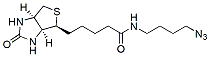 Molecular structure of the compound: 5-(Biotinamido)butyllazide