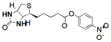 Molecular structure of the compound: Biotin-ONp