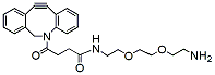 Molecular structure of the compound: DBCO-PEG2-amine