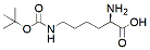 Molecular structure of the compound: N6-Boc-L-lysine