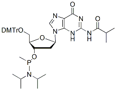 Molecular structure of the compound: dG-Me Phosphonamidite